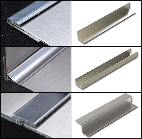 sheet metal dividers for sale|stainless steel strips for trim.